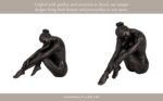 Elegant Resting Ballerina Sculpture for Home Decor - Decorative Figurine for Off... - Image 13