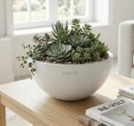 ONE ART Luxury Planters, Hand-Finished Modern Design, Durable Frost-Proof Indoor... - Image 7