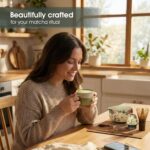 Matcha Whisk Set, 7-Piece Matcha Kit with Ceramic Bowl, Bamboo Whisk, Scoop, Sif... - Image 5