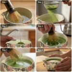 Matcha Whisk Set, 7-Piece Matcha Kit with Ceramic Bowl, Bamboo Whisk, Scoop, Sif... - Image 9