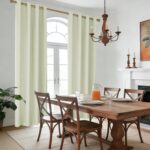 Linen 100% Blackout Curtains for Bedroom, Room Darkening Curtains for Living Roo... - Image 9