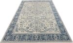 Handmade Traditional Vintage Area Rug | 100% Blended Wool | Timeless Persian-Ins... - Image 4