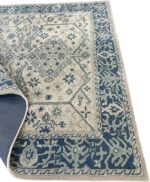 Handmade Traditional Vintage Area Rug | 100% Blended Wool | Timeless Persian-Ins... - Image 8