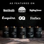Craft & Kin Premium Dark Roast Coffee Candle | Black Scented Candles for Home | ... - Image 7