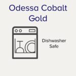 Noritake Odessa Cobalt Gold 5-Piece Place Setting, Service for 1 - Image 3