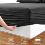 Horbaunal Extra Deep Pocket King Fitted Sheet Only - Fits Up to 24 Inch Mattress... - Image 5