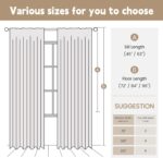 Boho Curtains 96 Inch Long for Living Room, Bedroom,Yellow Flower| Sage on White... - Image 10