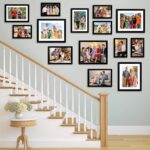 8x10 Picture Frame Set of 8, Black Photo Frames for Tabletop or Wall Display, Fi... - Image 7
