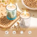 Scented Candles for Women, 3 Pack Candle Sets Soy Candles for Home Scented Holid... - Image 6