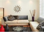 Infinity Instruments Nova Starburst Gold Wall Clock Vintage Mid Century Starburs... - Image 7