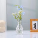 Mapoxy Glass Bud Vases Set of 4,Small Flower Vases for Wedding Centerpiece Table... - Image 6