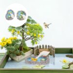LUOZZY 2sets Mini Swan and Lotus Pond Decoration Miniature Fairy Garden Ornament... - Image 6