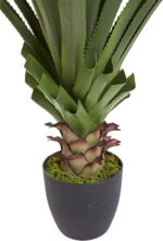 Nearly Natural 4ft Artificial Spiked Agave Plant, Faux Succulent Greenery for In... - Image 7