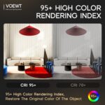COB LED Strip Lights Daylight White 6000K,32.8ft 24V High CRI 95Ra+ Super Bright... - Image 5