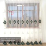 SLOW SOUL 2 Panels European Luxury Curtains Velvet Embroidered Tulle for Living ... - Image 3