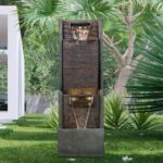 Modern Outdoor Garden Waterfalls Fountains and Indoor Floor Water Fountain with ... - Image 4