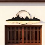 Light and Shadow Art Corridor Porch Outdoor Wall Lamp Garden Terrace Decorative ... - Image 4