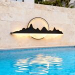 Light and Shadow Art Corridor Porch Outdoor Wall Lamp Garden Terrace Decorative ... - Image 5