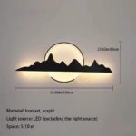 Light and Shadow Art Corridor Porch Outdoor Wall Lamp Garden Terrace Decorative ... - Image 7