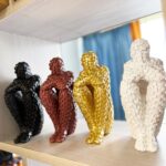 Abstract Mosaic Sculpture Resin Sculptures Home Decor, Arts Decoration,Unique Mo... - Image 9