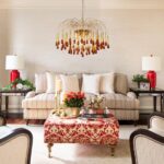 TOCHIC Crystal Gold Chandelier Modern Chandeliers for Dining Room, Raindrop Crys... - Image 3