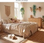 3 Pack Fake Plants with 6 Butterflies for Wall Home Room Office,Artificial Hangi... - Image 6
