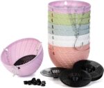 Foraineam 10 Pack Mini Hanging Planters Garden Self-Watering Flower Plant Pot Co... - Image 5