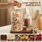 32Oz Glass Jar with Lid, Candy jar, Cute jar, Vintage Glass Storage Jar for Suga... - Image 4