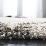SAFAVIEH Hudson Shag Collection Area Rug - 6' x 9', Ivory & Grey, Modern Diamond... - Image 5