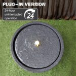 14 Inch Water Fountain Outdoor Garden Modern Sphere Floor Fountain Corded Electr... - Image 5