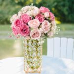 Elegant Crystal Column Vase/Pillar Candle Holder Set, Cylinder Flower Display Ta... - Image 5