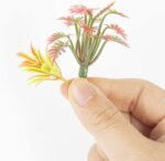 90 Pcs Mixed Model Plants Miniature Plants Mini Model Trees Green Shrubs Bush Mo... - Image 3