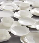 Lenox Dinnerware Set, Studio 1414 Scallop 16-Piece Set, Service For 4, Bone Chin... - Image 7