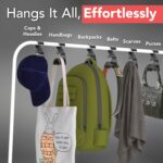 Wiosi Premium Black Purse Hanger Closet Set of 3 - Durable Acrylic Organizers an... - Image 8