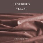 NICETOWN Dusty Rose Pink Velvet Curtains Room Darkening Thermal Insulated Curtai... - Image 4