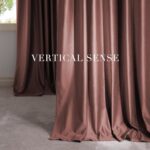NICETOWN Dusty Rose Pink Velvet Curtains Room Darkening Thermal Insulated Curtai... - Image 5