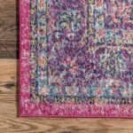 nuLOOM Verona Vintage Persian Area Rug, 4x6, Pink - Image 6