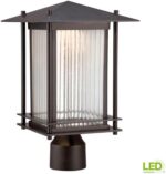 DESIGNERS FOUNTAIN LED32536-BNB Hadley Outdoor Post Pantern Light, 14.5 - Image 3