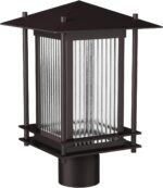 DESIGNERS FOUNTAIN LED32536-BNB Hadley Outdoor Post Pantern Light, 14.5 - Image 4