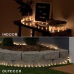 UltraPro LED Rope Lights, 50ft Premium Smoke Black Rope, Warm White Light 3000K,... - Image 5