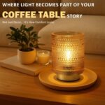 Battery Operated Decorative Lamp with Timer for Bedside/Bookshelf Decor,Cordless... - Image 4