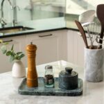 Koville Marble Tray, 12"x8" Marble Vanity Tray for Countertop Bathroom Kitchen D... - Image 5