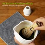 Matcha Whisk Set, 7 Pcs Matcha Kit, Premium Ceramic Matcha Set, Whisk and Bowl, ... - Image 6