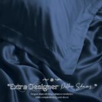 Manyshofu 5Pcs Cotton Tencel King Duvet Cover Eucalyptus Lyocell Navy Blue Duvet... - Image 6
