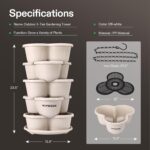 VIVOSUN 5 Tier Vertical Gardening Stackable Planter for Strawberries, Flowers, H... - Image 5