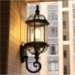 European Waterproof Wall lamp Garden Outdoor Living Room Background Store Decora... - Image 4
