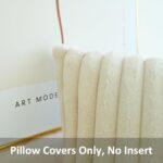 JOJUSIS Pack of 2 Faux Fur Plush Decorative Throw Pillow Covers Couch Cushion Ca... - Image 3