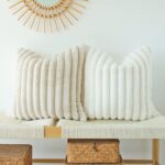 JOJUSIS Pack of 2 Faux Fur Plush Decorative Throw Pillow Covers Couch Cushion Ca... - Image 4