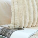 JOJUSIS Pack of 2 Faux Fur Plush Decorative Throw Pillow Covers Couch Cushion Ca... - Image 5