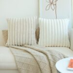 JOJUSIS Pack of 2 Faux Fur Plush Decorative Throw Pillow Covers Couch Cushion Ca... - Image 6